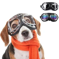 dog sunglasses windproof anti breaking sunglasses pet goggles eye wear protection goggles sun resistant dog glasses accessaries