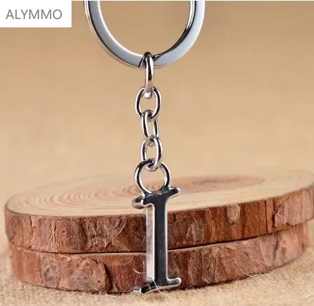 NEW Simple DIY 26 Letter key Chain Men Women Metal Keychain Party Gift Jewelry Car Key Ring Name Holder | Украшения и аксессуары