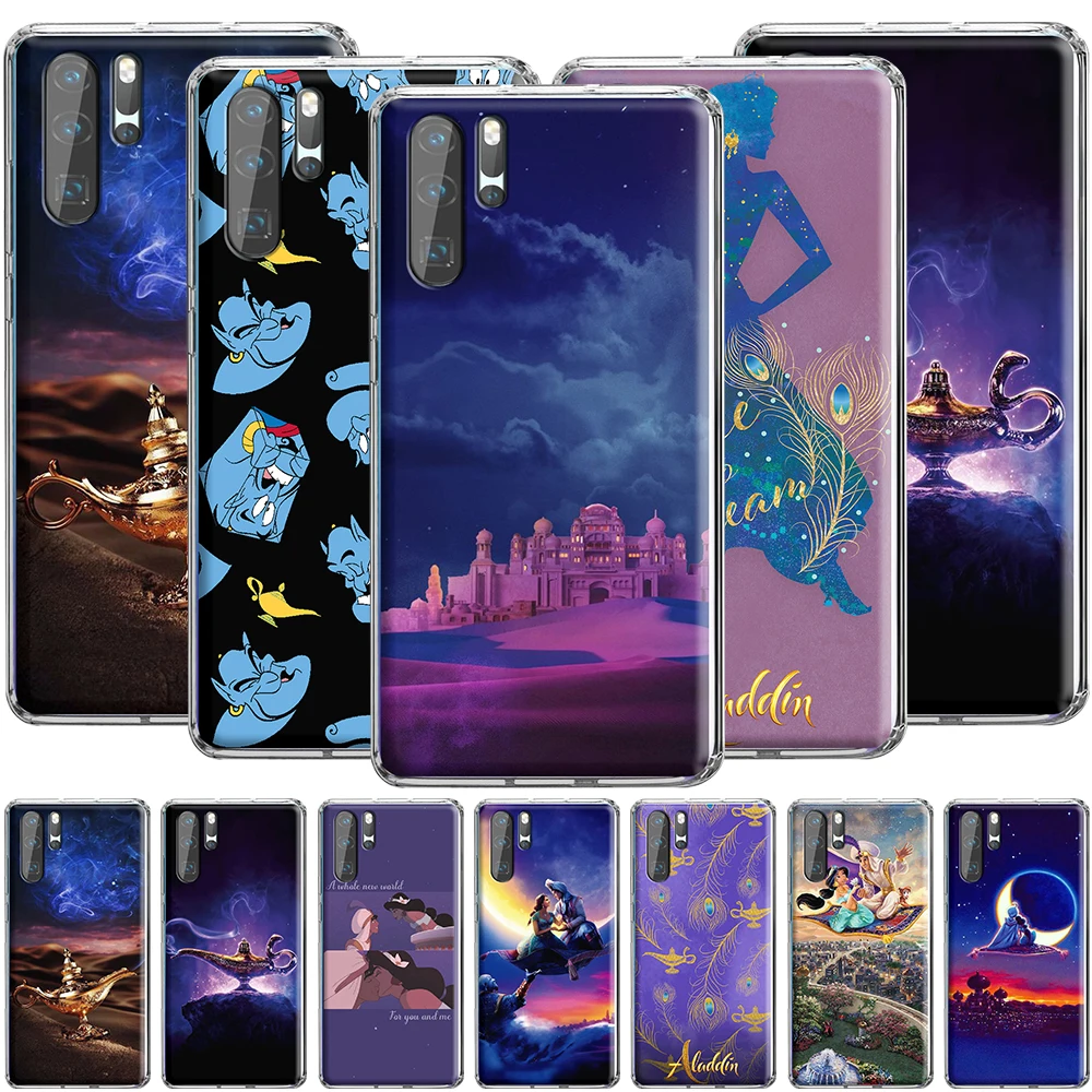 Силиконовый чехол Aladdin с принцессой жасмин для Huawei Y6 Y7 Y9 Prime 2019 2018|Бамперы| |