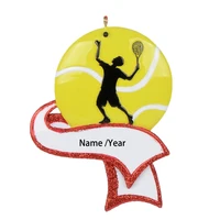 resin mens tennis ball personalized ornament for christmas tree decor gifts for team player athlete sports fantennis amateur