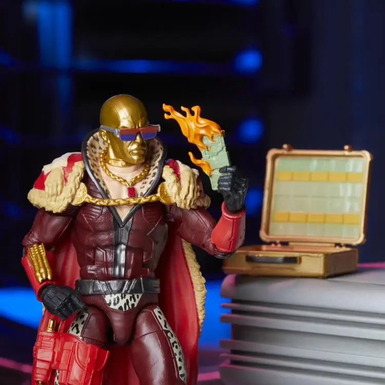 

Hasbro G.I. Joe Special Forces Confidential Series Golden Destro (Profit Director) 6-inch Action Figure Model Gift Boy Toy