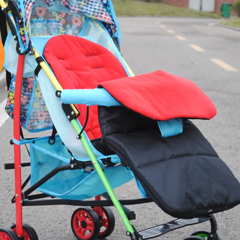 Зимний толстый детский спальный мешок теплый для детской коляски новорожденных