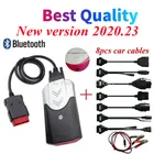 Диагностический сканер obd2, новейший диагностический инструмент vd ds150e cdp pro с bluetooth для автомобилей и грузовиков, 20212020,23. R0, obd-сканер, 2018