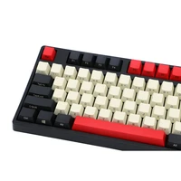 new arrival pbt keys top side printed blank earl red opaque custom keycaps mechancia keyboard