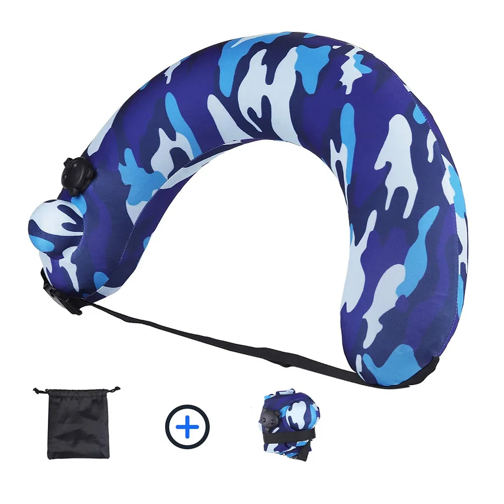 

Portable Swim Trainers Swimming Belt for Adults Inflatable Neck Pillow for Airplane Travel SAL99