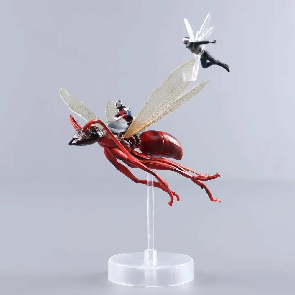 Фигурка человек-муравей из фильма Marvel модель мини желтая куртка летающая статуя