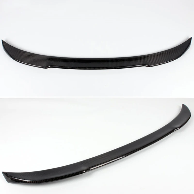 

Use For BMW 5 Series F10 Spoiler 2010--2017 Year Real Glossy Black Carbon Fiber Rear Wing CS Style Sport Accessories Body Kit