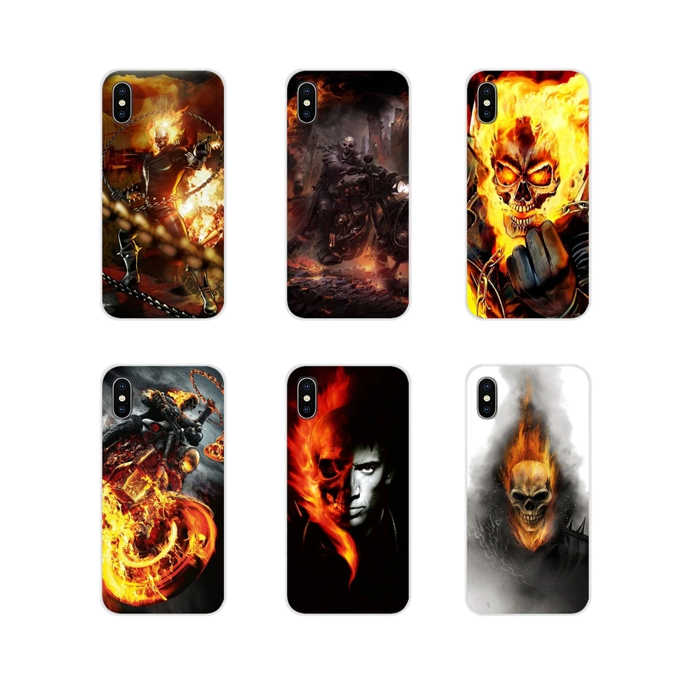 Распродажа Ghost Rider аксессуары для телефонов Чехлы Apple iPhone X XR XS 11Pro MAX 4S 5S 5C SE 6S 7 8 Plus