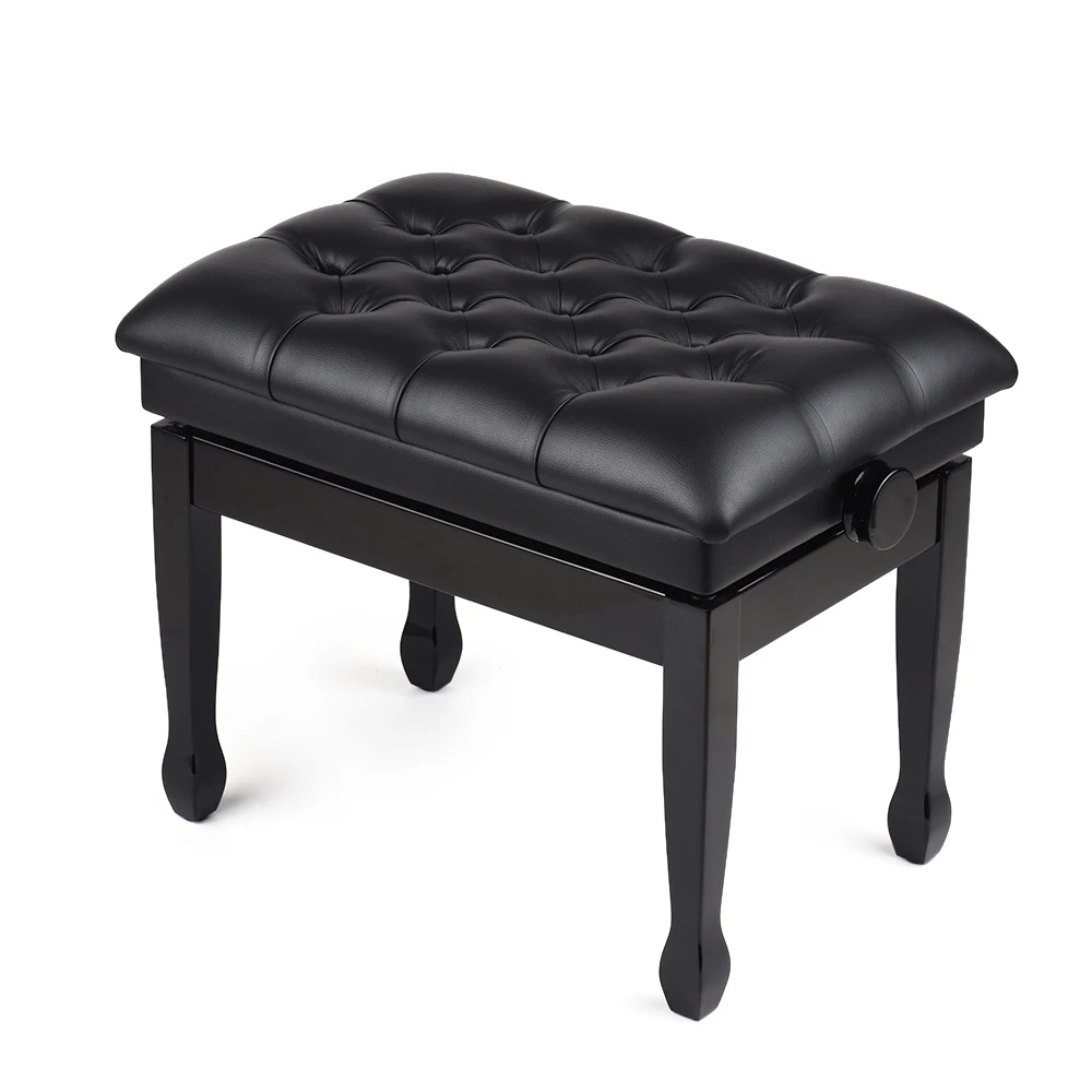 Роскошная деревянная скамейка для пианино табурет удобная мягкая подкладка