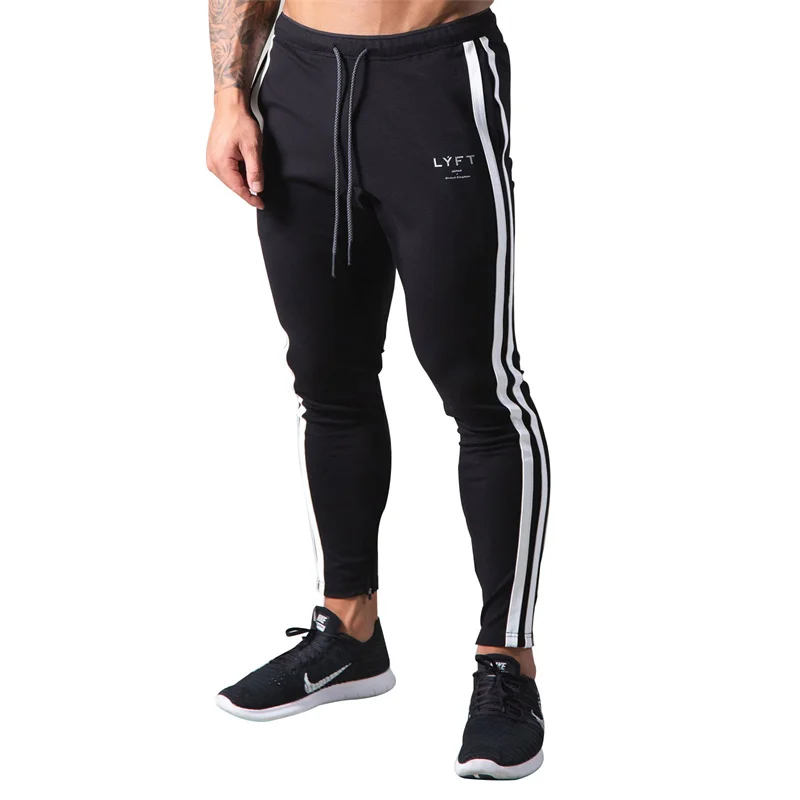 

Skinny Joggers Pants Men Running Sweatpants Cotton Track Pants Gym Fitness Sports Trousers Bodybuilding Training Bottoms