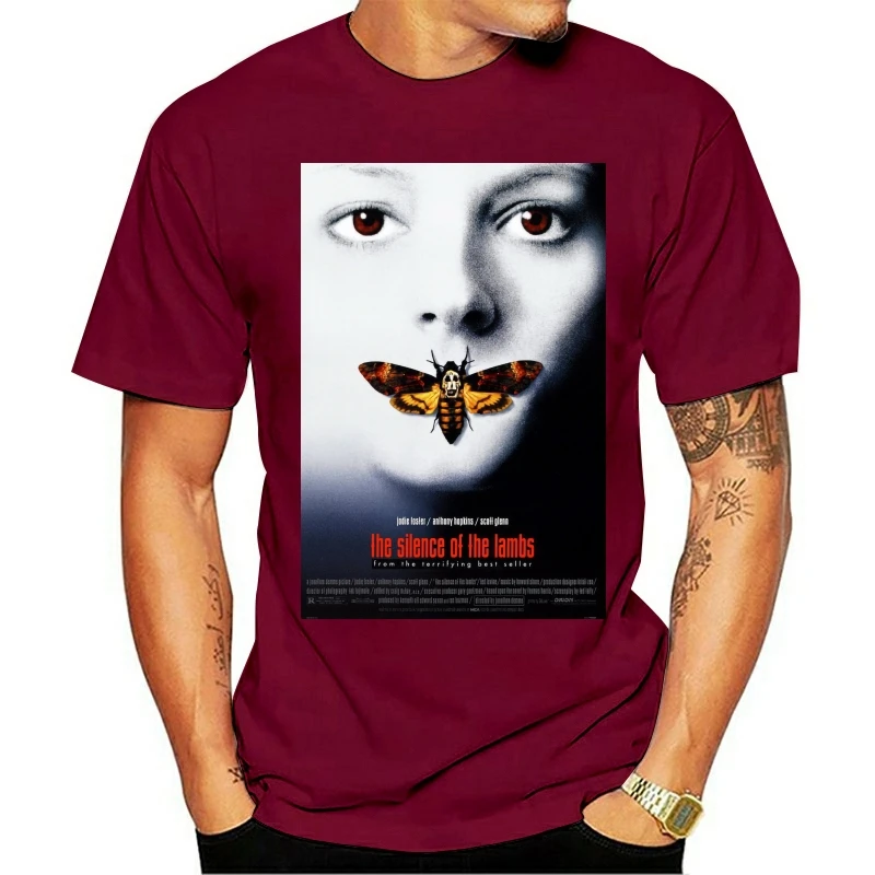 Молчание ягнят классический постер фильма майка ужасов Ганнибал Лектер Harajuku