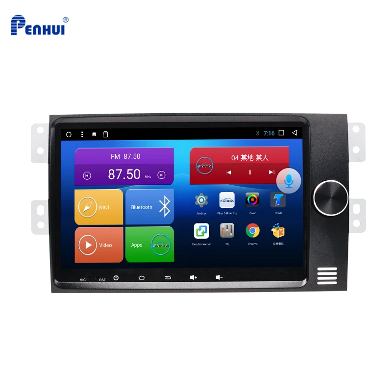 Автомобильный мультимедийный плеер с 9 &quotAndroid DVD GPS для kia Borrego (2017 ) восьмиядерным