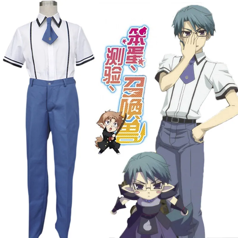 

(QYY-021) бака и тест, летняя школьная форма для мальчиков с Академией фумизуки, костюм для косплея из аниме