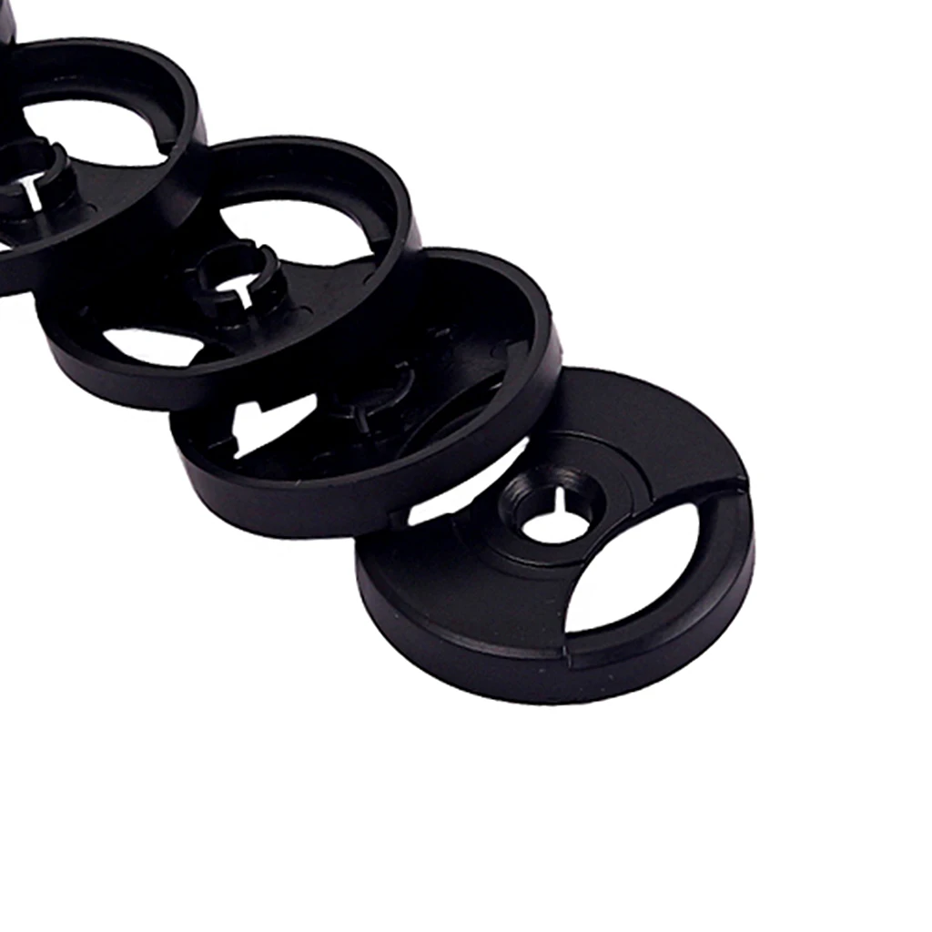 

5 Pieces Turntable Record Adapter for 45RPM Phonograph DIY Parts Replacement