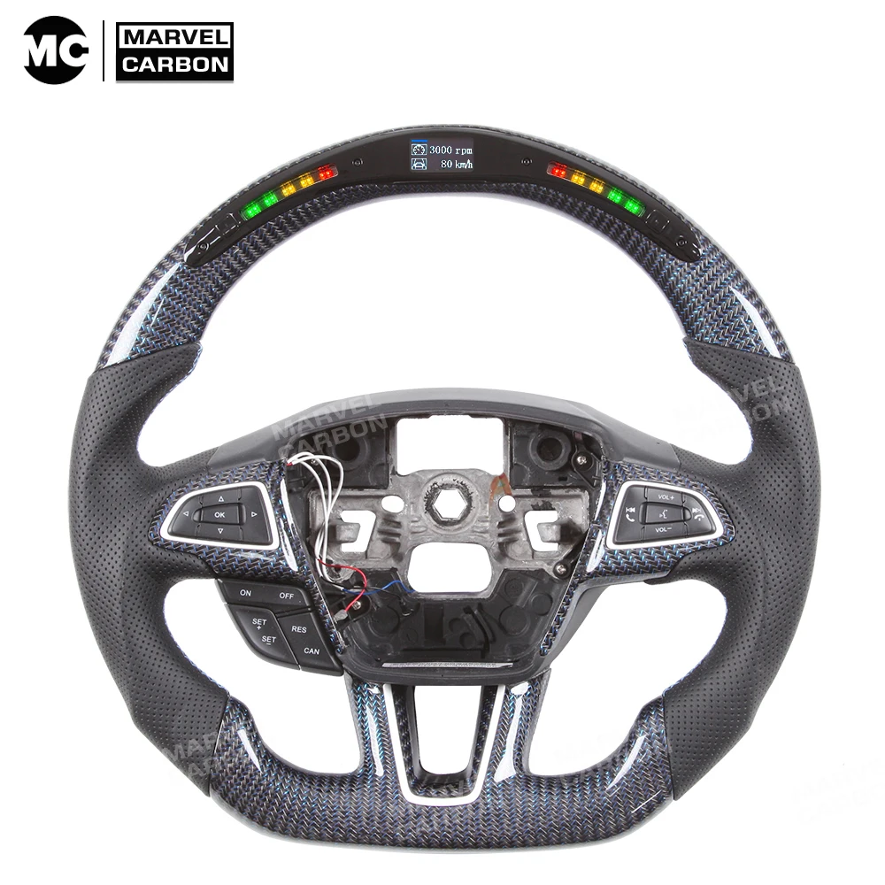 

Carbon Fiber LED Steering Wheel for Ford Focus