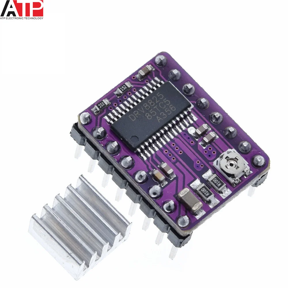 Запчасти для 3D-принтера Stepstick Drv8825 драйвер шагового двигателя радиатор Reprap