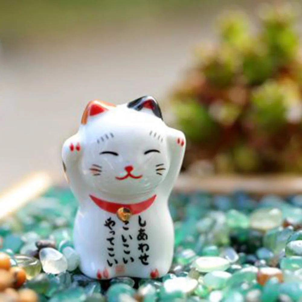 Горячая Распродажа Lucky Cat держатель палочек для еды в виде японского Керамика