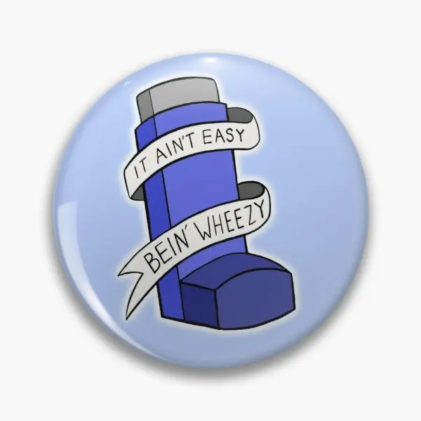 

It aint easy bein wheezy Soft Enamel Pin Fashion Lover Funny Cute Brooch Lapel Pin Gift Cartoon Decor Hat Badge Collar Clothes
