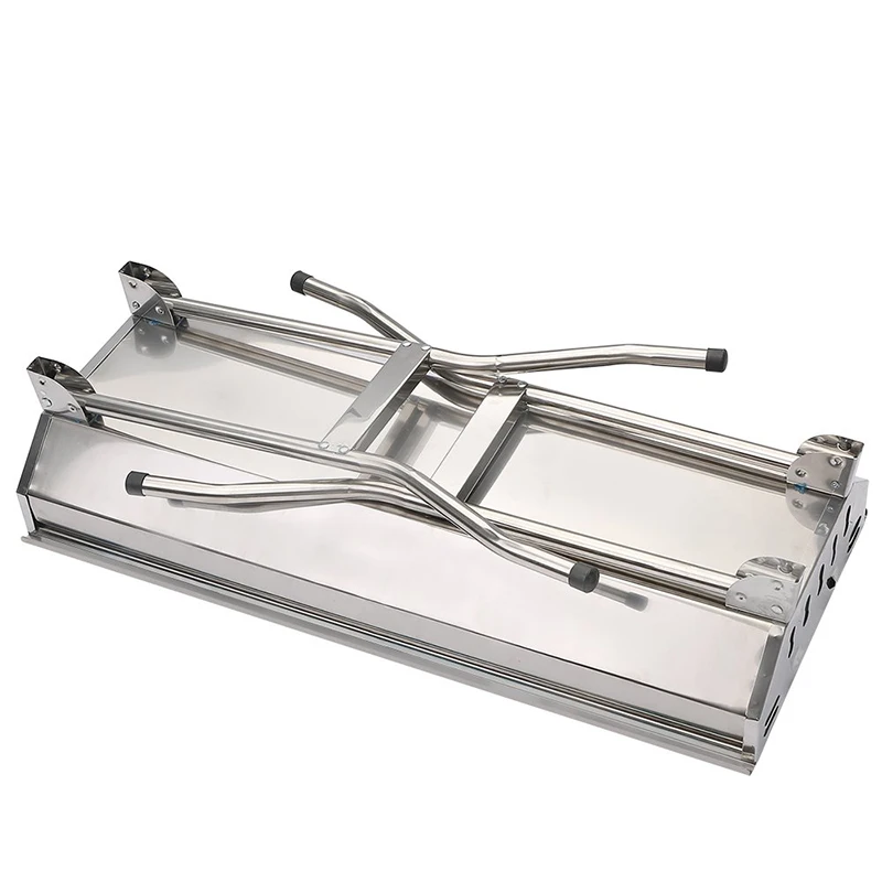 Уличный гриль для барбекю складной портативный сетчатый из нержавеющей стали с