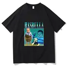 Футболка Hasbulla Fighting Meme, подарок фаната, мини-футболка Khabib blog, высокое качество, чистый хлопок, премиум, оверсайз, графические футболки, топы