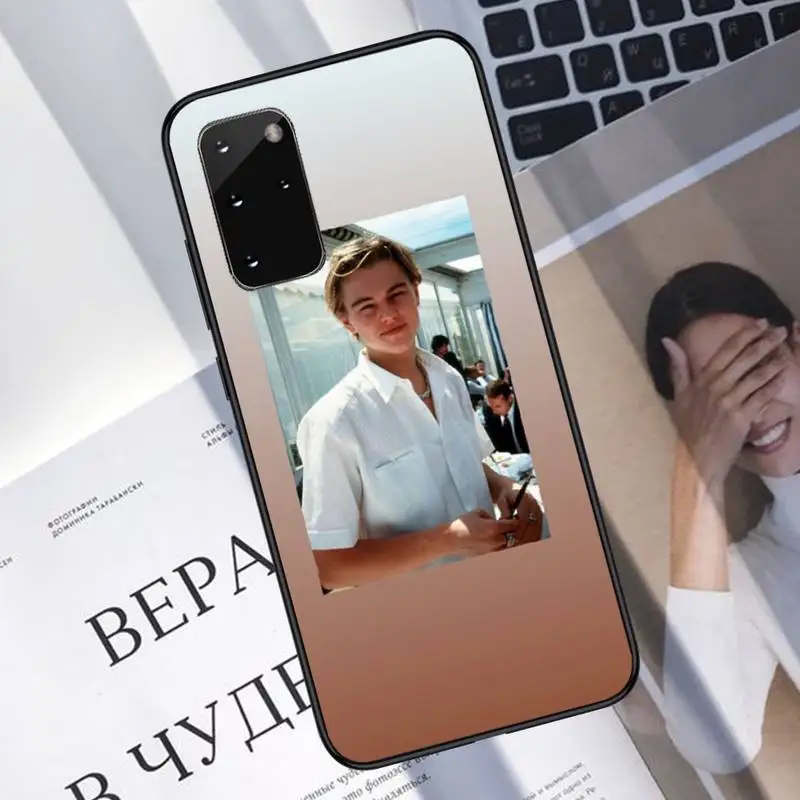

Leonardo Dicaprio young cool Phone Case For Samsung A40 A31 A50 A51 A71 A20E A20S S8 S9 S10 S20 Plus note 20 ultra