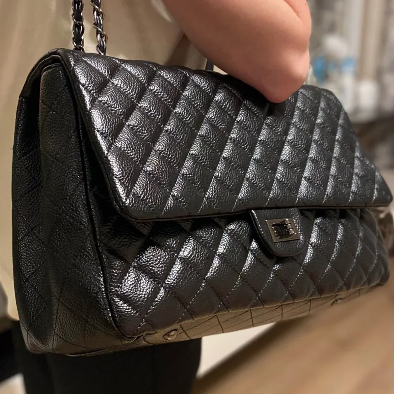 winmax large capacity bag women office chain shoulder bag travel luxury handbags for girls leather pu quilted bag bolsa feminina free global shipping