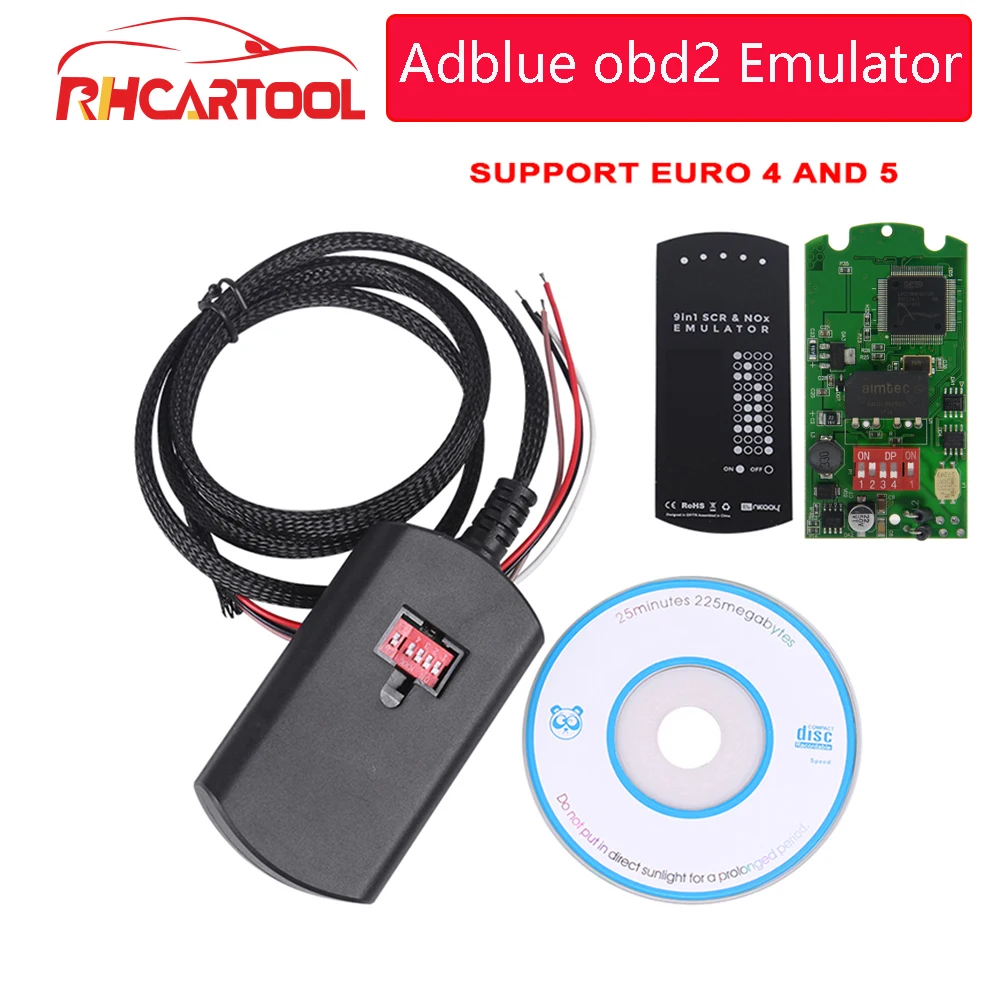 

OBD2 Adblue 8 в 1 обновление для Adblue 9 в 1 Универсальное не требует программного обеспечения 9 в 1 AdBlue эмуляционная коробка для грузовиков нескольки...