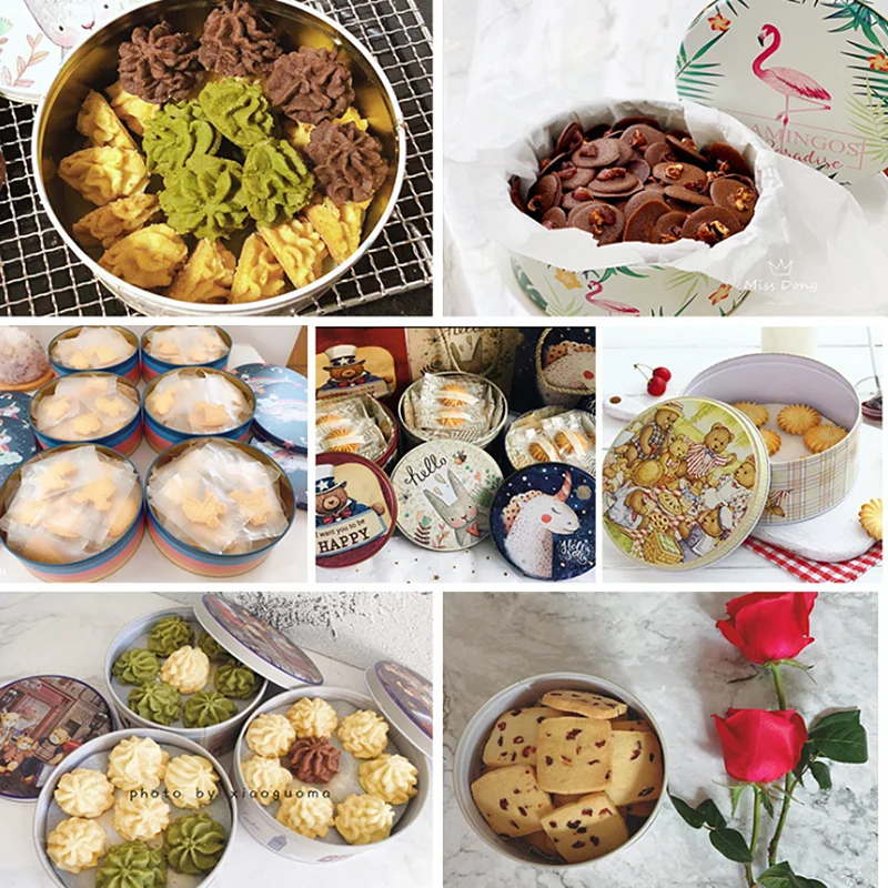 5 / 6 дюймов милый медведь коробка для конфет печенья упаковки праздничный розовый