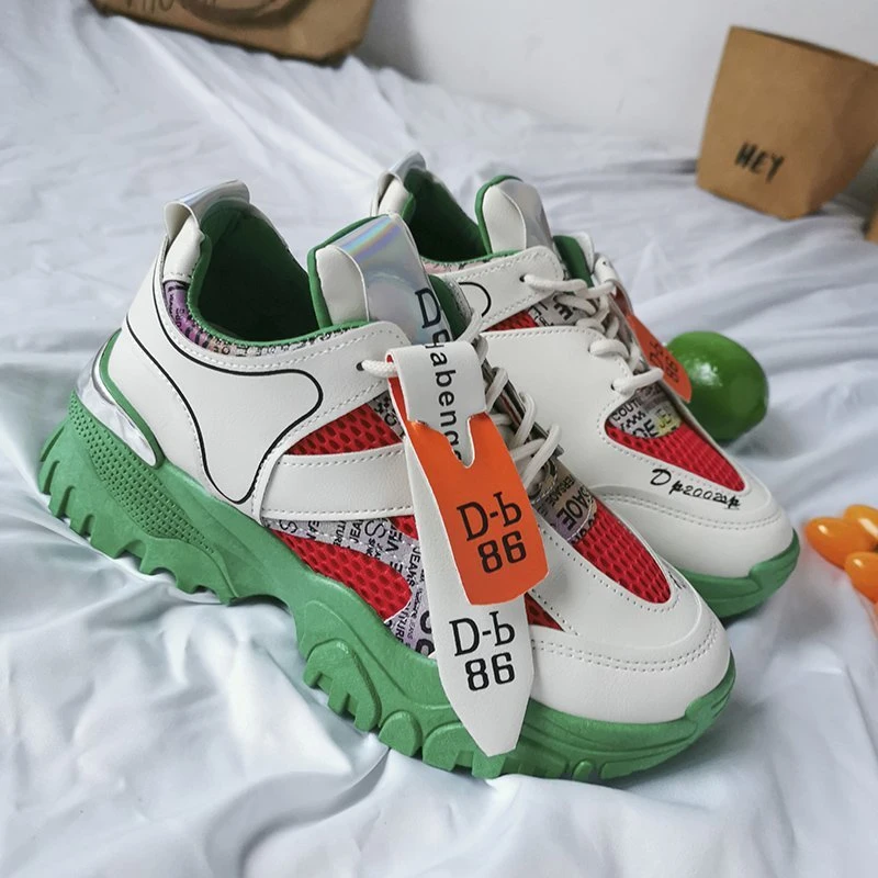 Женские кроссовки на массивной вулканизированной подошве синие повседневные