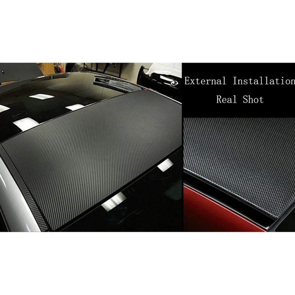 

Виниловая 3D пленка из углеродного волокна, 30 см х 127 см, водонепроницаемые автомобильные наклейки, автомобильный аксессуар, украшение интер...