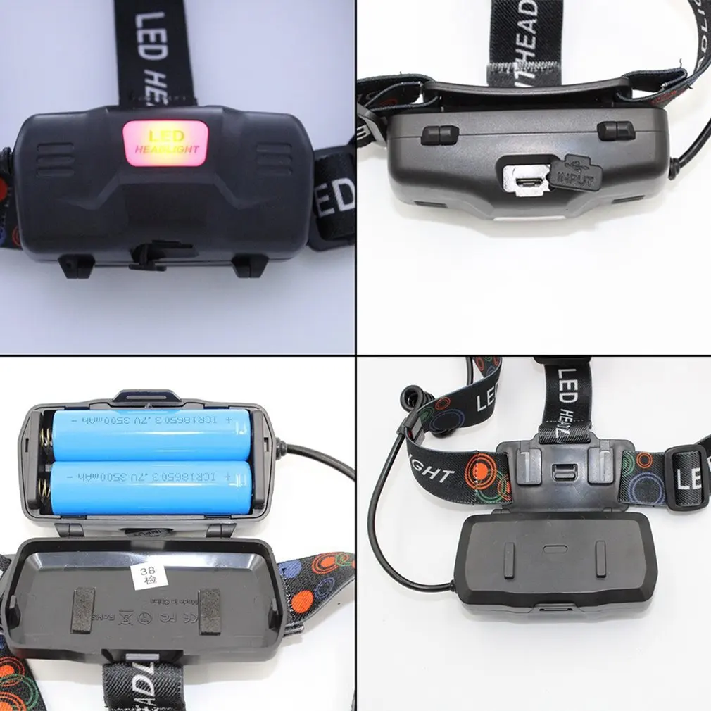 New Rechargeable XML T6 5 LED MTB Headlight Front Bicycle Bike Light Bright | Спорт и развлечения