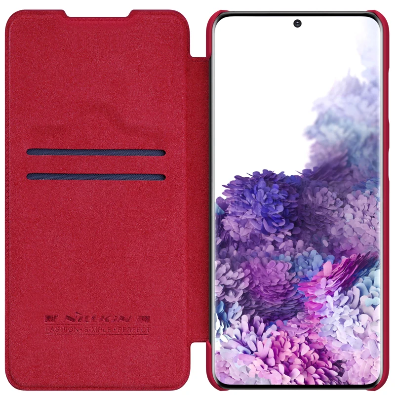 

Чехол для Samsung Galaxy S21 Plus NILLKIN Qin Series, чехол-книжка из искусственной кожи для Samsung Galaxy S21 S21 + Ultra