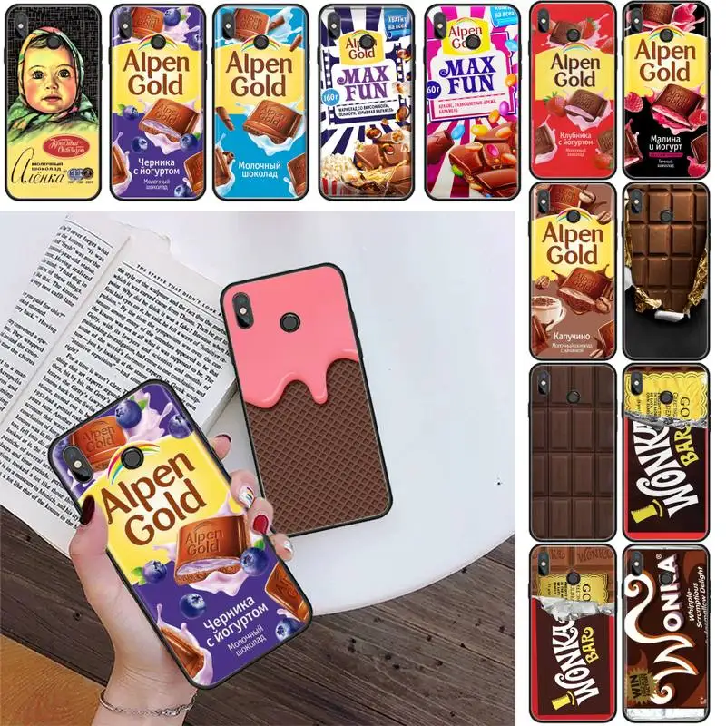 

Alenka Bar Wonka Chocolate Phone Case For Xiaomi Redmi Note7 Pro Note8 Pro 8T Note9 9S Redmi8 8A Note10 9C