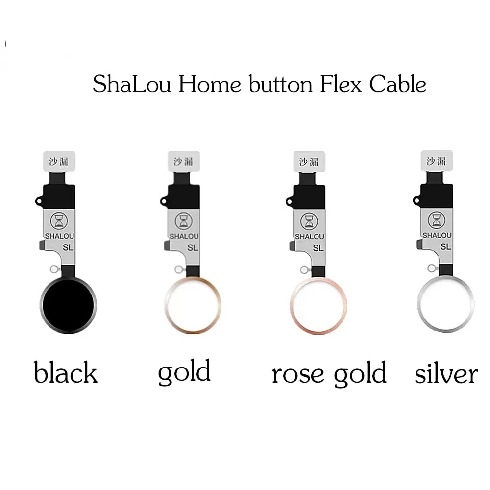 

ShaLou Universal Home Button Flex Cable For Apple iPhone 7 7 Plus for Universal Home Flex iPhone 8G 8 Plus Home Button Assembly