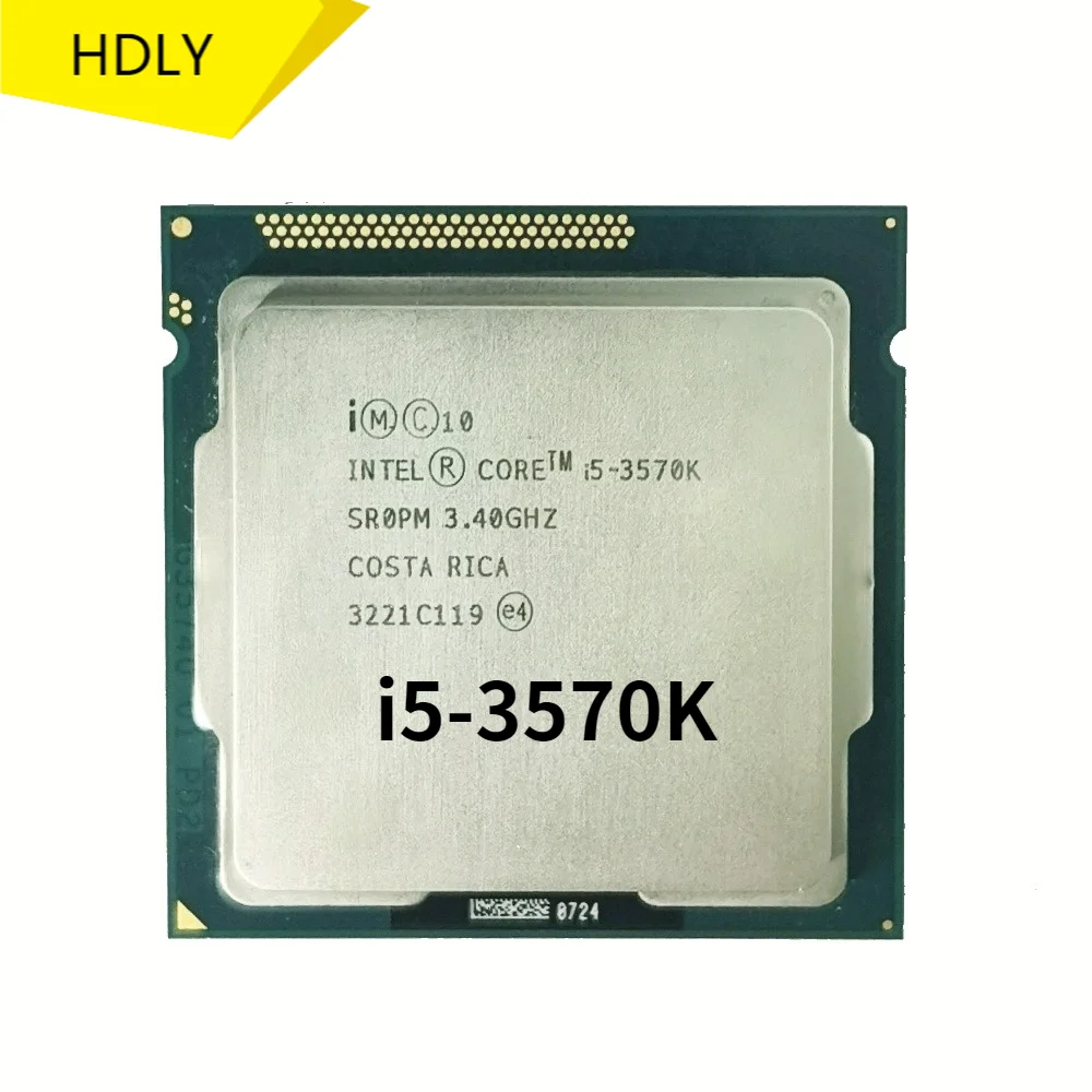 Б/у процессор Intel Core i5 3570K 3 4 ГГц 6 Мб 5.0gt/s SR0PM LGA 1155 | Компьютеры и офис