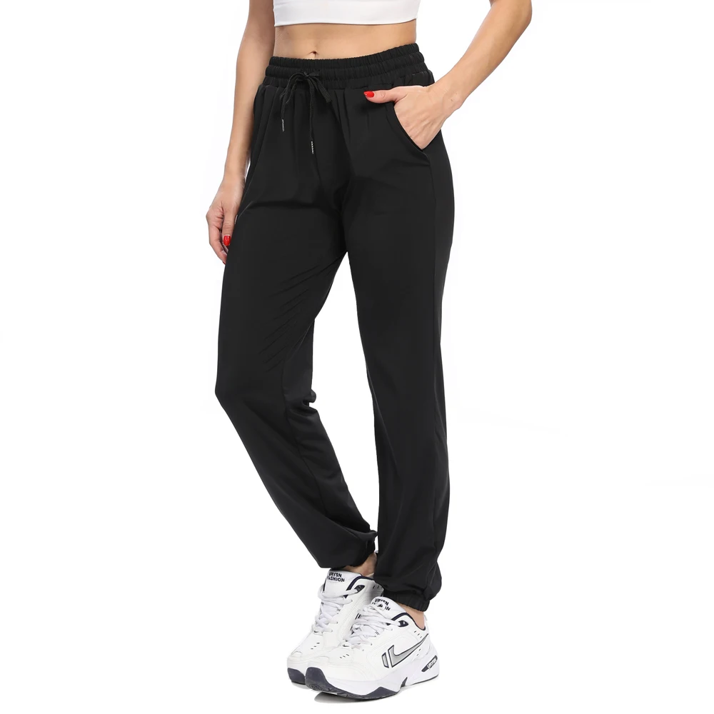 

2022 Women Black Pants High Waist Casual Jogging Sweatpants Baggy Sports Pants Jogger Pants Women Female Trousers