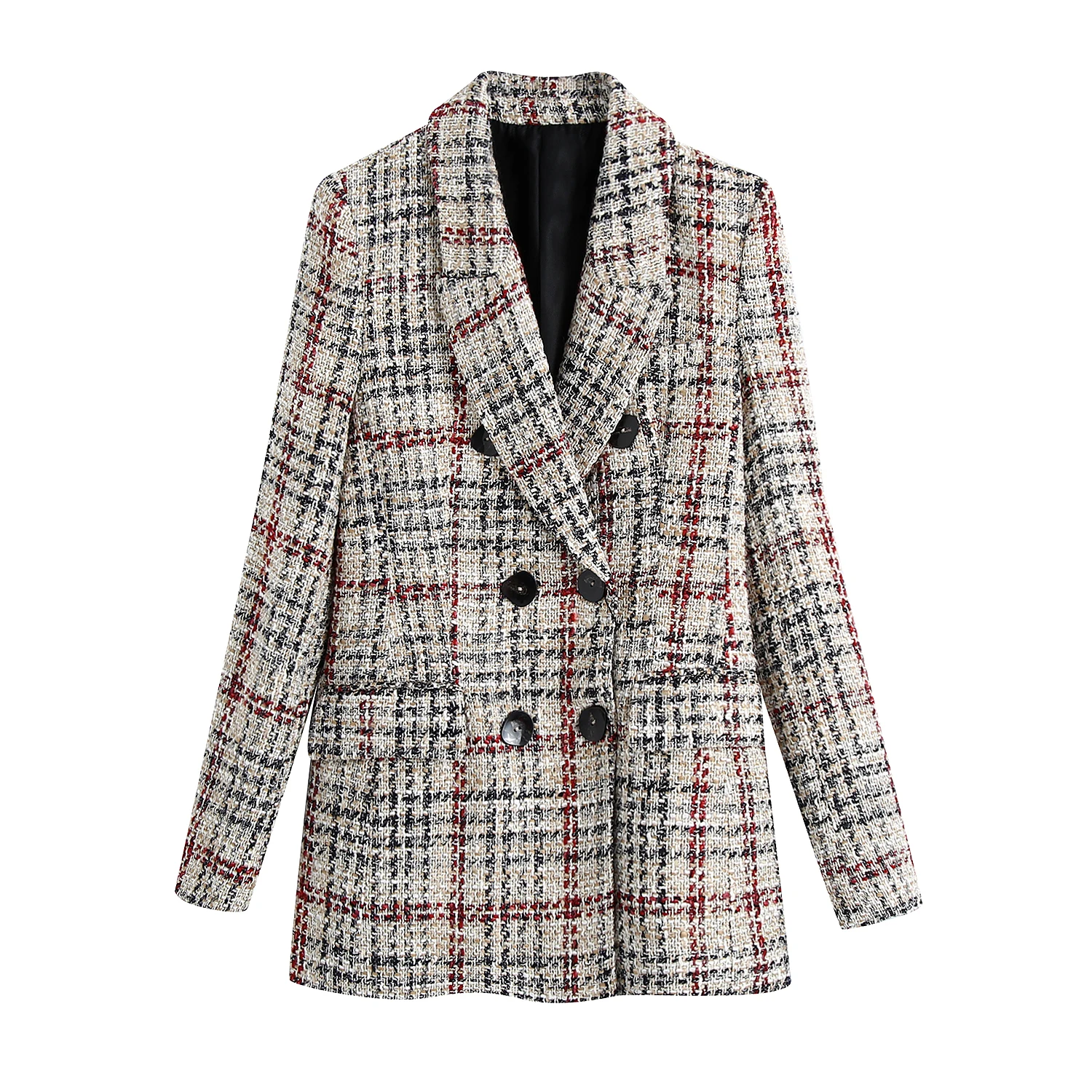 

JC·KILIG 2021 New Plaid Texture Suit Coat B1949