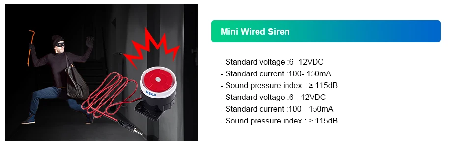 Kerui W18 беспроводная Wi-Fi GSM сигнализация IOS Android приложение управление GSM SMS Wifi домашняя охранная сигнализация для домашних животных движение животных