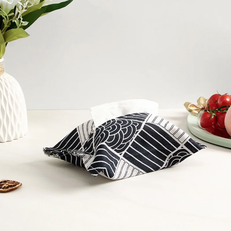 Vintage Patterns Tissue Case Box Container Cotton Linen Home Car Towel Napkin Papers Bag Holder Pouch Table Decorations | Дом и сад