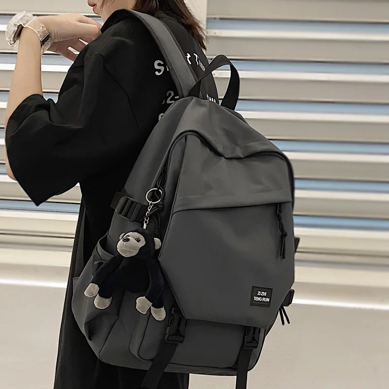 

Oxford Women Backpack Waterproof Schoolbag For Teenage Students 2021 New Fashion Multiple Pocket Travel Backpack Unisex