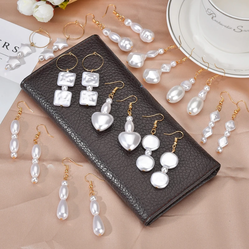 Новые серьги подвески неправильной геометрической формы в форме сердца с