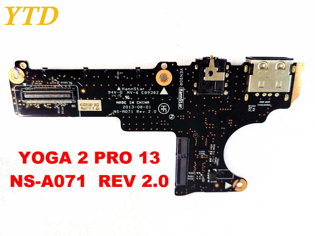 Для lenovo YOGA 2 PRO 13 звуковая плата USB доска YOGA 2 PRO 13 NS-A071 REV 2,0 испытанное хорошее