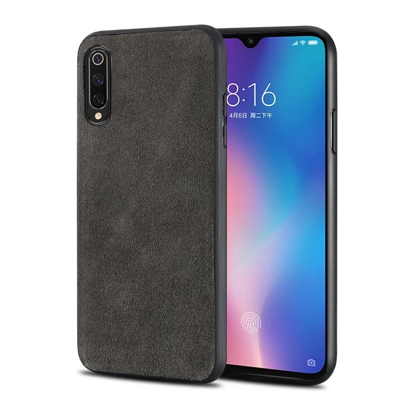 Чехол для телефона Xiaomi Redmi Note 7 8 Pro 7A Mi 9 lite SE 9T A3 Y3 Pocophone F1 замшевый кожаный чехол K20