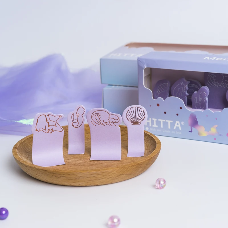 Милые золотые блокноты Русалочки для заметок стикеры планировщика канцелярские