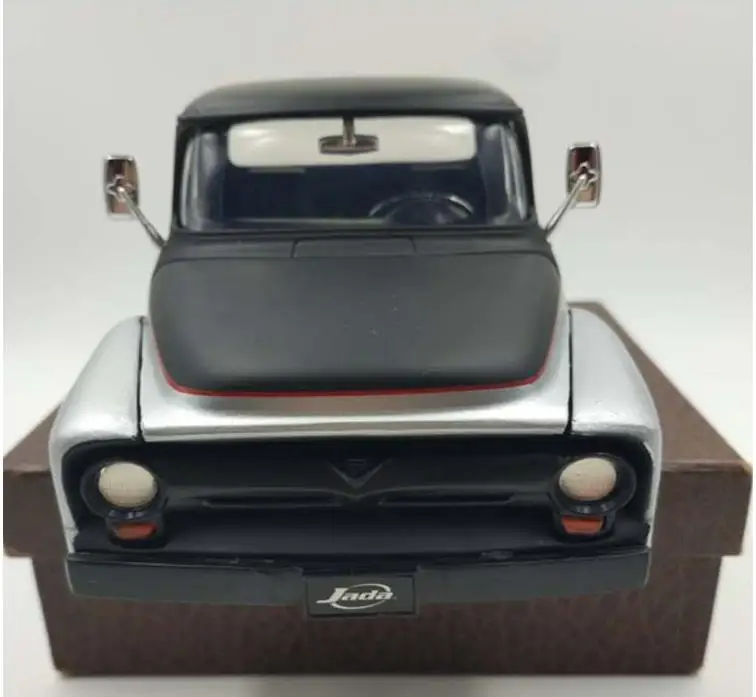 1:24 Ford F100 сплав пикап классический автомобиль, съемные шины, раздвижные функциональные игрушки