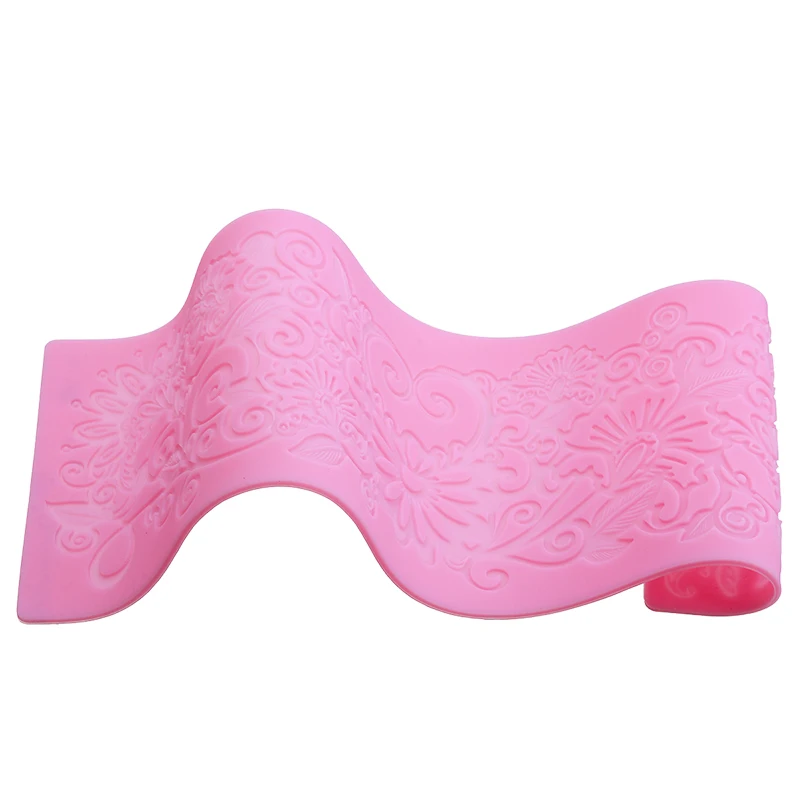 337*115 мм силиконовая форма для помадки кружева торта цветы из ротанга тортовая