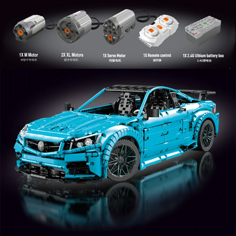 

4129Pcs High-Tech 60193 Famous Sports Car Building Blocks Moc Speed Racing Model Bricks Assembly Diy Toys Birthday Gift