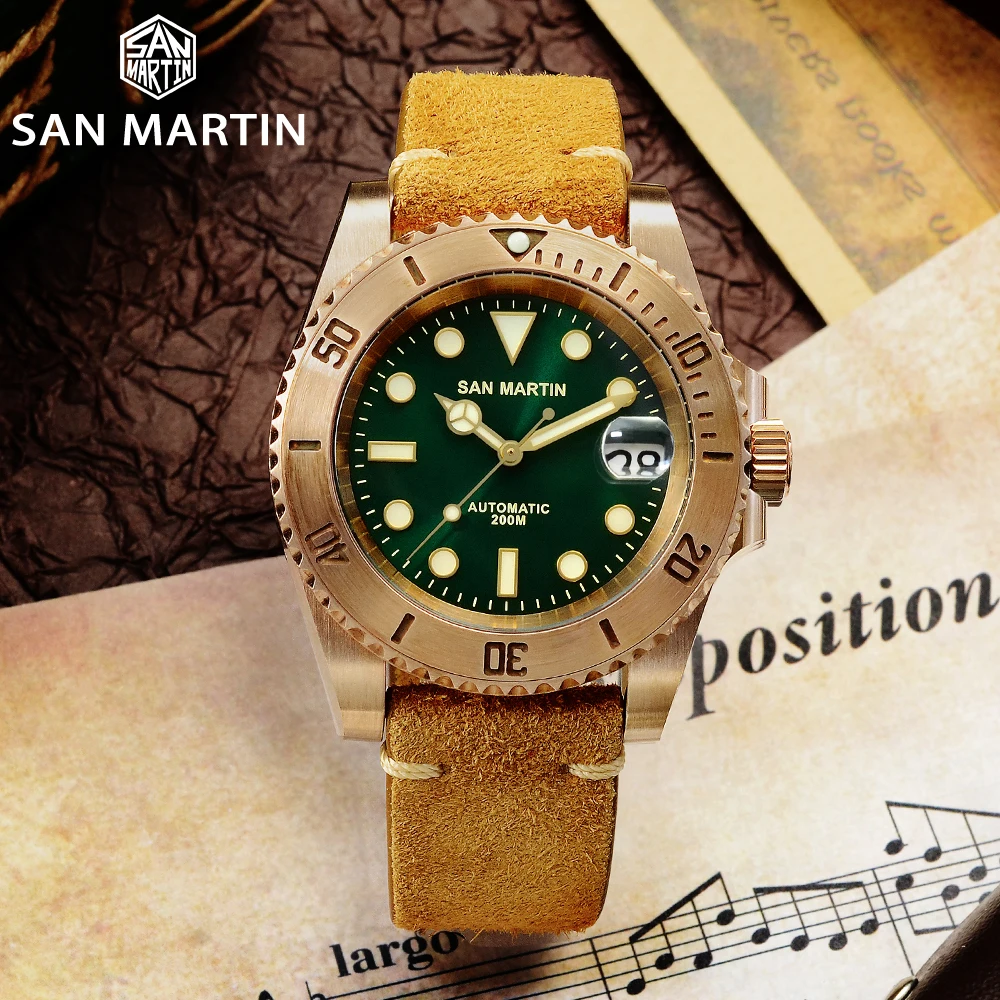 Sconto caldo 30% di SCONTO - San Martin Sub custom 8 orologio da Sub in  bronzo
