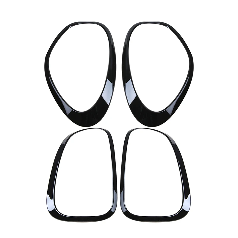 Car Eyebrows Headlight Taillight Frame Rear Lamp Ring Covers Case Sticker For Mini Cooper S R60 Countryman Styling Accessory | Автомобили