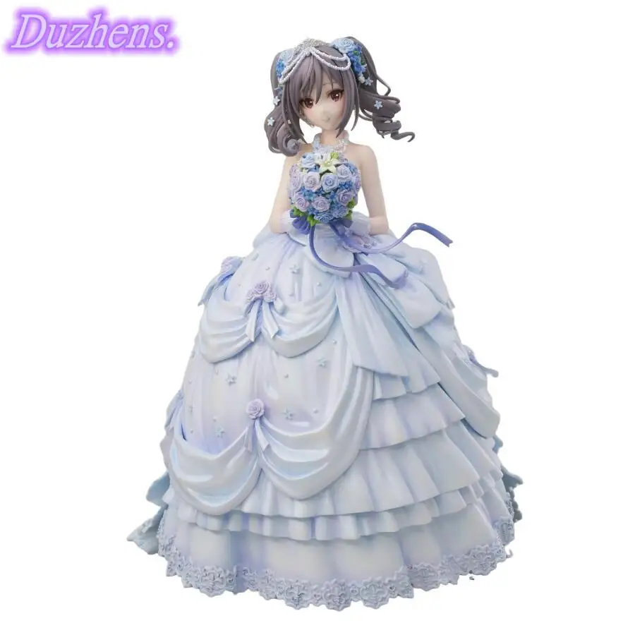 

100% Original genuine THE IDOLM@STER CINDERELLA GIRLS Anime Figure Kanzaki Ranko Wedding dress PVC Action Figure Model Toys